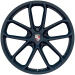 22-inch GT Design wheel painted in Deep Sea Blue