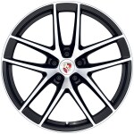 20-calowe obręcze Macan S w kolorze Jet Black Metallic