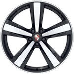 21" Exclusive Design Sport Wheels in Jet Black Metallic