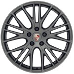 21-inch Exclusive Design sport wheels painted in Satin Platinum