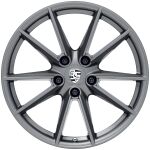 20"/21" Carrera S Wheels in Titanium Grey