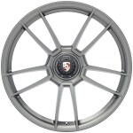 20"/21" 911 Turbo S Wheels in Satin Platinum