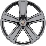 22-inch Exclusive Design Sport wheels painted in Vesuvius Grey