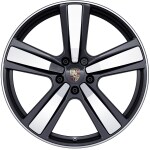 22-inch Exclusive Design Sport wheels painted in Chromite Black Metallic