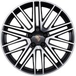 22-inch 911 Turbo Design wheel with wheel arch extensions in exterior colour