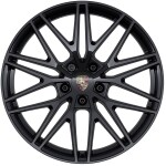 21 colio „RS Spyder Design" ratai, juodos (itin blizgios) spalvos