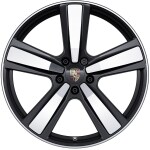 22-inch Exclusive Design Sport wheels painted in Black (high-gloss)