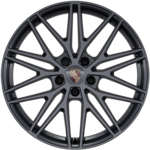 21 colio "RS Spyder Design" ratlankiai, pilkos (Anthracite Grey) spalvos