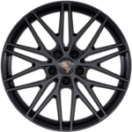 21-inch RS Spyder Design wheels fully painted in Black (high-gloss)