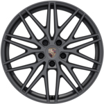 21-дюймові колісні диски RS Spyder Design пофарбовані в колір Vesuvius Grey