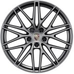 21-дюймовые колесные диски RS Spyder Design, окрашенные в серый цвет Vesuvius