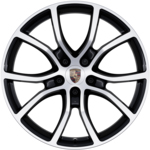 21-inch Cayenne Exclusive Design wheels in Black (high-gloss)