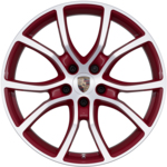 21-дюймові диски Cayenne Exclusive Design пофарбовані в колір кузова