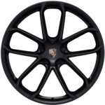 22-inch GT Design wheels in satin black
