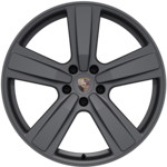 22-inch Exclusive Design Sport wheels fully painted in Vesuvius Grey