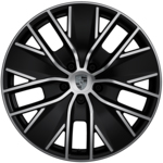 21-inch Macan Design wheels in Black (highgloss)