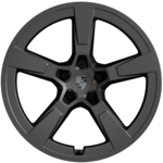 21-inch Macan Offroad Design wheels painted in Vesuvius Grey
