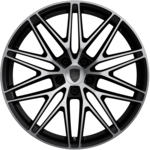 22-Zoll RS Spyder Design Räder lackiert in Schwarz (hochglanz)