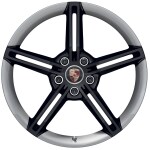 21-Inch Mission E Design Wheels