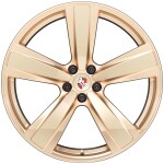 21-inch Exclusive Design Sport wheels painted in Satin Neodyme