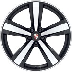 21" Exclusive Design Sport Wheels Painted in Jet Black Metallic