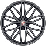 21-inch RS Spyder Design wheels in Satin Black