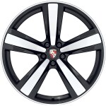 21-inch Exclusive Design Sport wheels in Jet Black Metallic