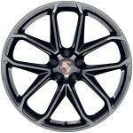 21-inch GT Design wheels in Black (high-gloss)