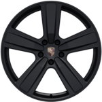 22" Exclusive Design Sport Wheels in Silk Gloss Black
