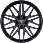 Rines de 21 pulgadas RS Spyder Design pintados en Negro (alto brillo)