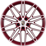 21-дюймовые диски RS Spyder Design окрашены в цвет кузова, c окрашенными расширителями колёсных арок