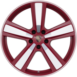 22-дюймовые диски Exclusive Design Sport окрашены в цвет кузова, c окрашенными расширителями колёсных арок