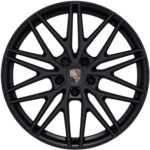 21" RS Spyder Design Wheels in Satin Black