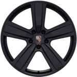 22" Exclusive Design Sport Wheels in Satin Black