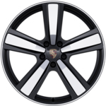 22" Exclusive Design Sport velgen in Zwart, hoogglans