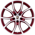 21" Cayenne Exclusive Design Wheels in Exterior Color incl. Wheel Arch Extensions in Exterior Color