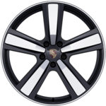 22-inch Exclusive Design Sport wheels in Chromite Black Metallic