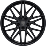 Jantes RS Spyder Design de 21" em Preto (brilho seda)