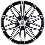 Cerchi RS Spyder Design da 22 pollici, compresi i passaruota in colore esterno