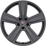 22-inch Exclusive Design Sport wheels in Vesuvius Grey (fully painted)