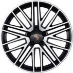 22-дюймовое колесо 911 Turbo Design с расширителями колесных арок в цвет кузова