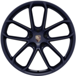 22" GT Design Wheels in Satin Deep Sea Blue