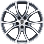 21" Cayenne Exclusive Design Wheels incl. Wheel Arch Extensions in Exterior Color