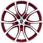 21-дюймовые диски Cayenne Exclusive Design, окрашенные в цвет кузова