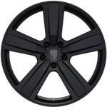 22-inch Exclusive Design Sport wheels painted in Black (silk gloss)