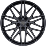 21" RS Spyder Design musta värvi veljed koos kere värvi rattakoopa laienditega