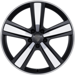 22" Exclusive Design Sport Wheels in High Gloss Black