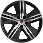 22-inch Exclusive Design wheel with aeroblades carbon