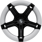 21-inch Mission E Design Wheels