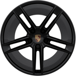 21" Taycan Exclusive Design Wheels in High Gloss Black